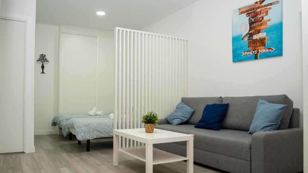 Χώρος καθιστικού στο Apartamento nuevo completo 2