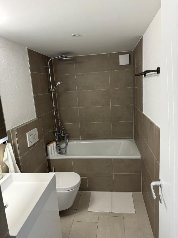 Koupelna v ubytování Appartement Niesenblick