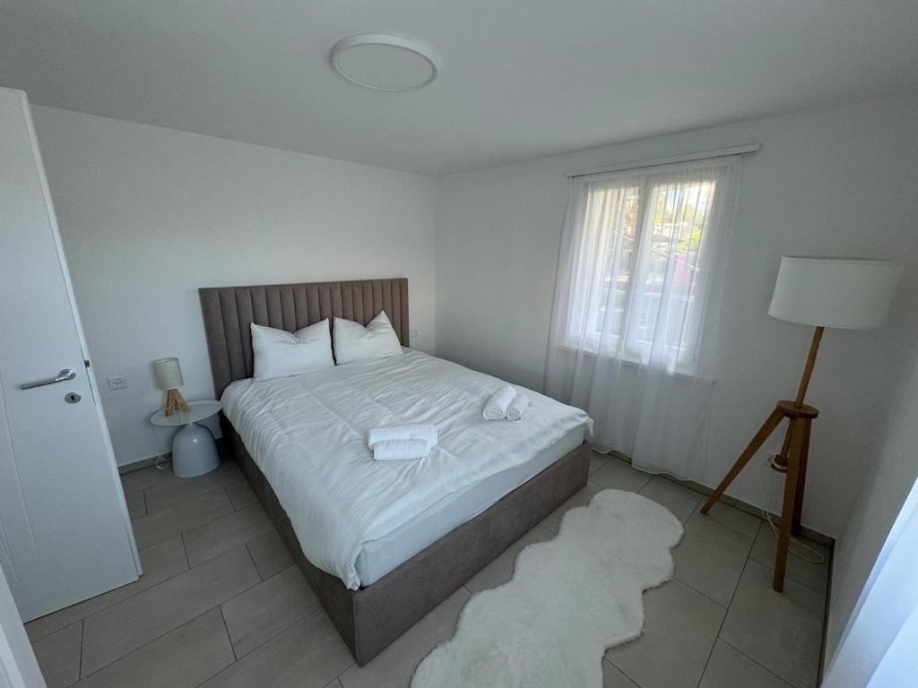 Postel nebo postele na pokoji v ubytování Appartement Niesenblick