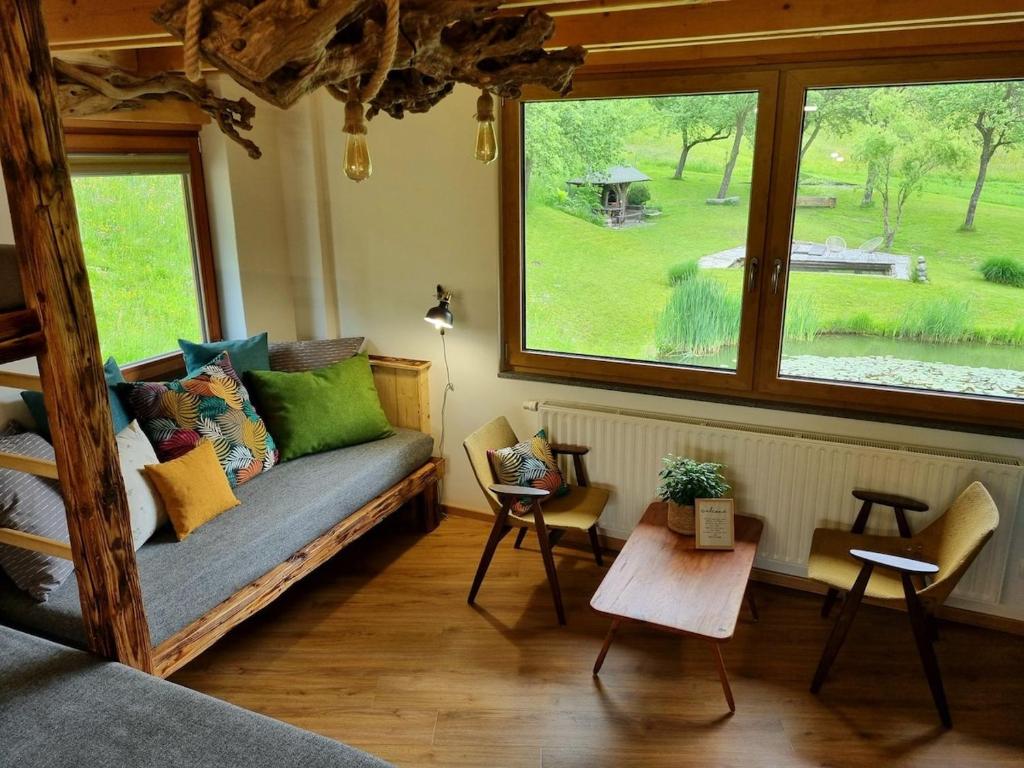 Posezení v ubytování Studio Apartma2 pri Adamu