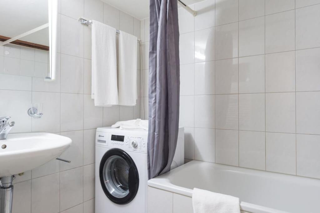 Koupelna v ubytování HITrental Zeughausgasse - Apartment