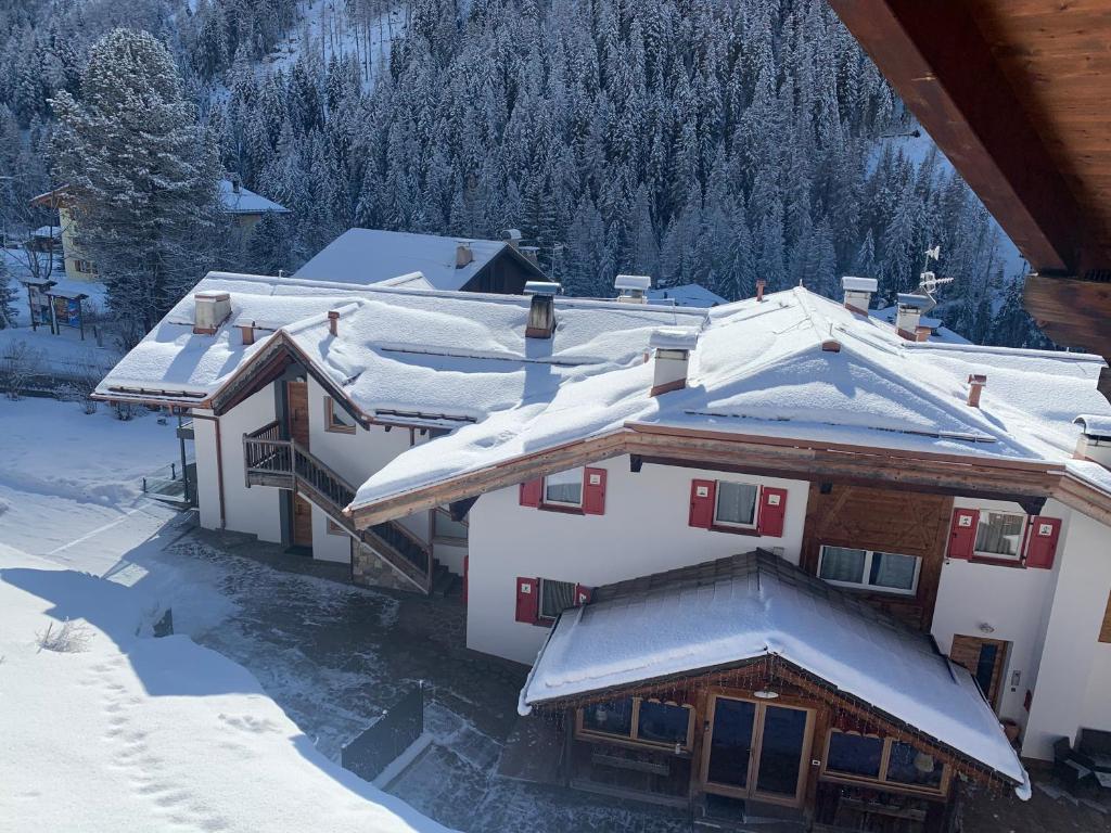 Luxury Chalet Orchidea v zimě