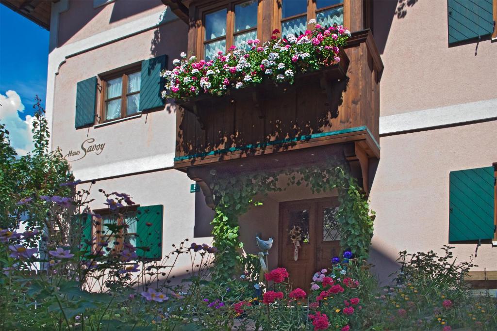 Vonkajšia záhrada v ubytovaní Haus Savoy - Appartement 2