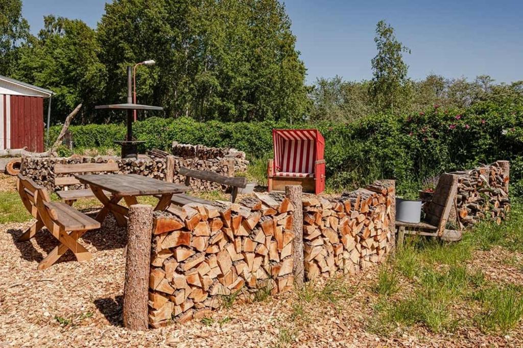 Zahrada ubytování Dünenblick 3