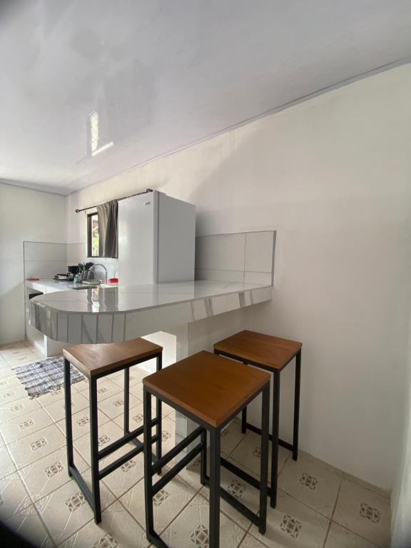 Kuchyň nebo kuchyňský kout v ubytování Anluka-House