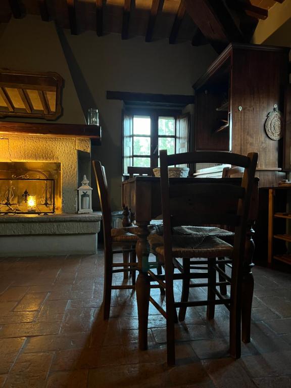 Kuchyň nebo kuchyňský kout v ubytování B&B Al Felcino