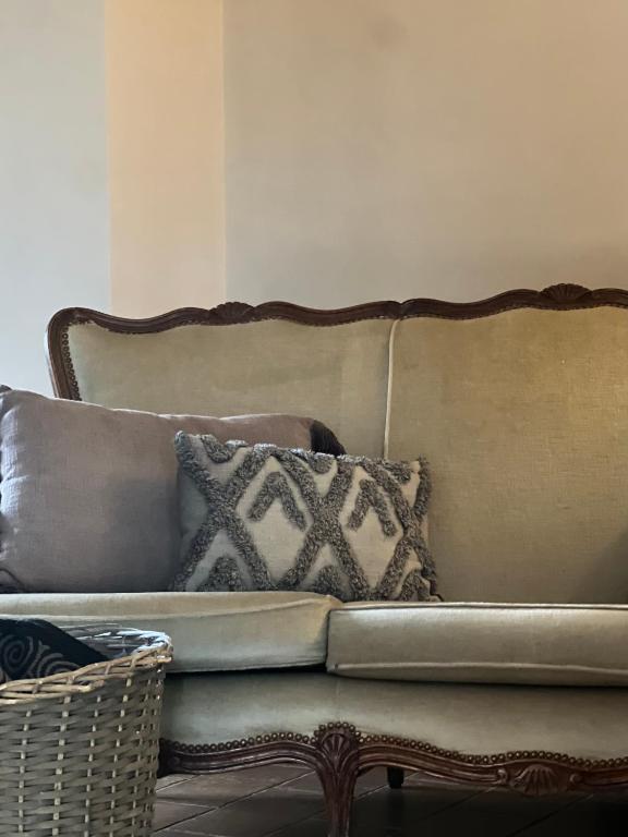 Posezení v ubytování B&B Al Felcino