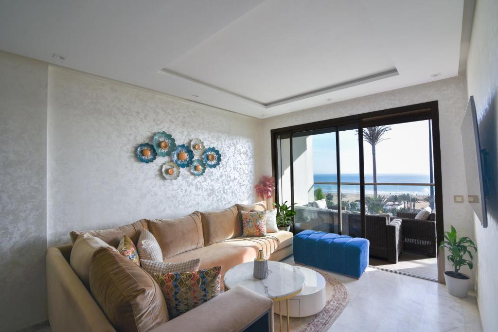 Posezení v ubytování Appartement Belle Vue Agadir