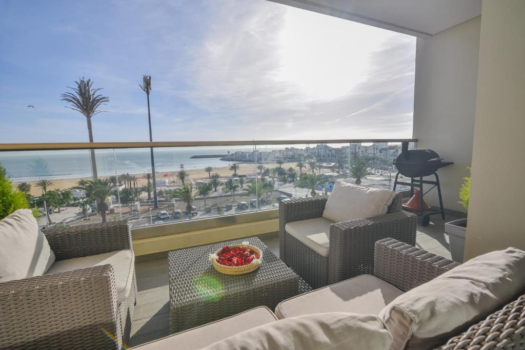 Posezení v ubytování Appartement Belle Vue Agadir