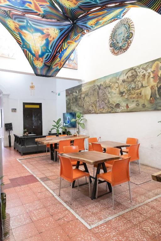 Posezení v ubytování Hostal Centeno
