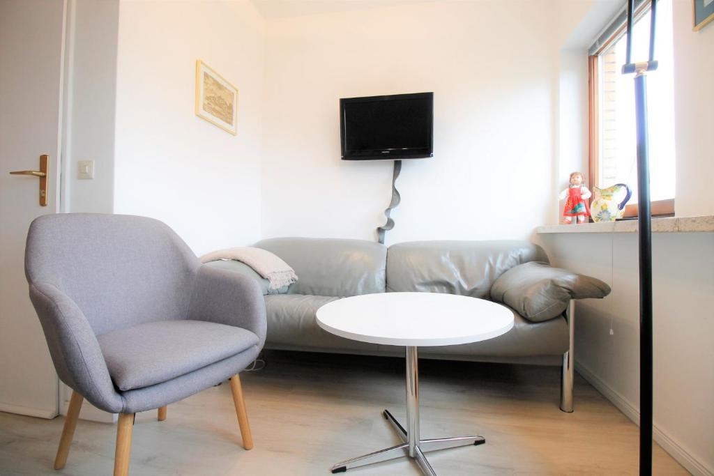 Χώρος καθιστικού στο Haus Barbara - Schwimmbad und Sauna im Haus- Whg 5