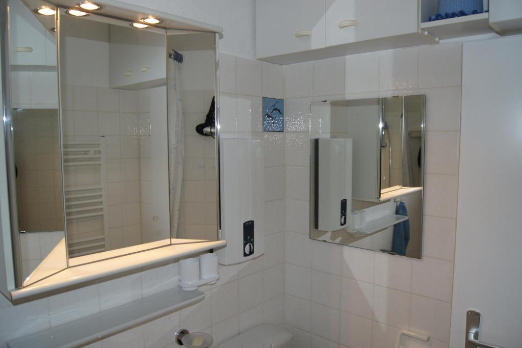 Koupelna v ubytování Ferienwohnung Glöckner