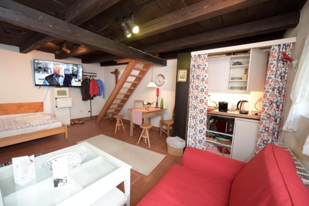 Kuchyňa alebo kuchynka v ubytovaní Gästehaus Nitsch