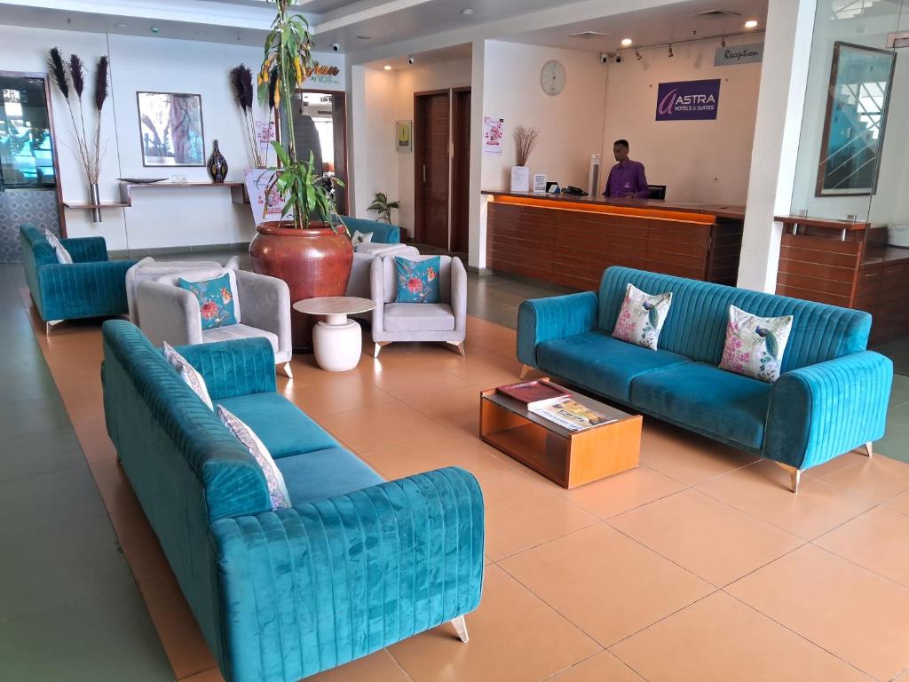 Χώρος καθιστικού στο Astra Hotels & Suites - Marathahalli SG
