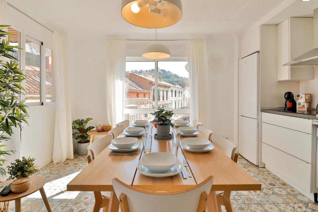 Kuchyňa alebo kuchynka v ubytovaní C89 - Penthouse with private Terrace
