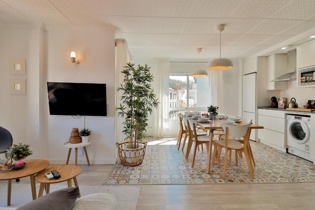 Kuchyňa alebo kuchynka v ubytovaní C89 - Penthouse with private Terrace