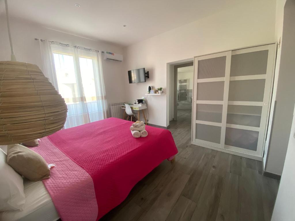 Postel nebo postele na pokoji v ubytování La Piccola Formica Charme Rooms