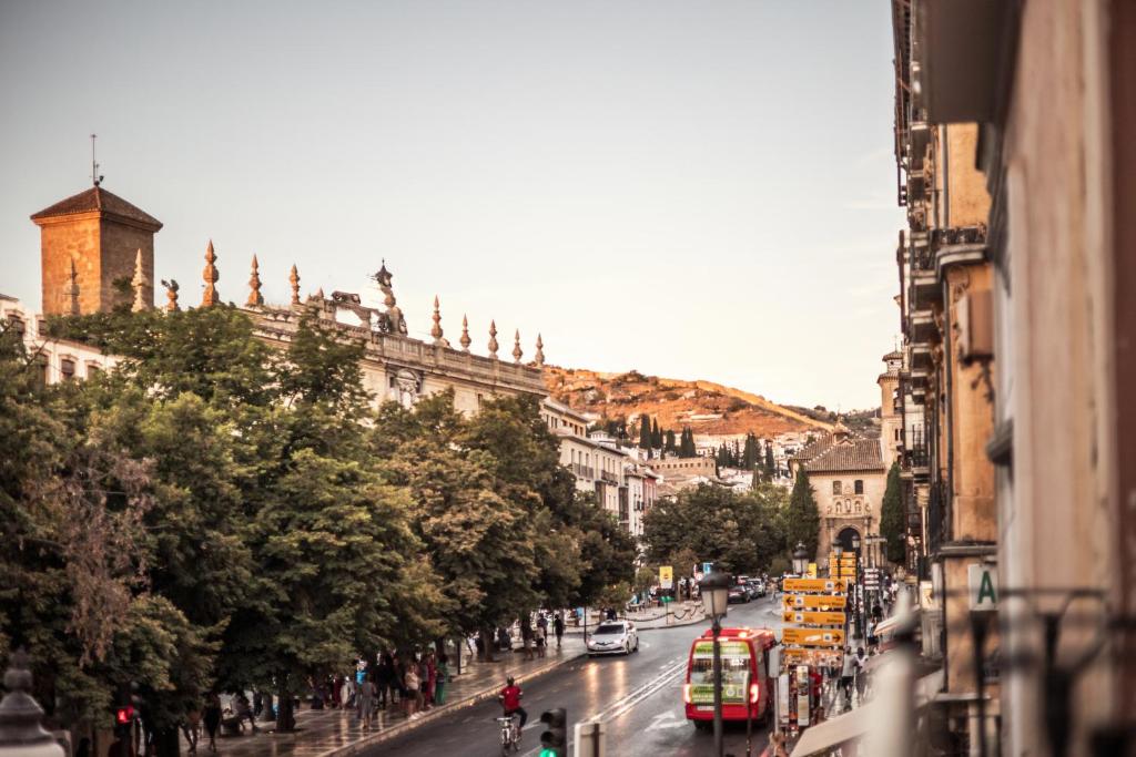Výhľad na mesto Granada alebo výhľad na mesto priamo z apartmánu