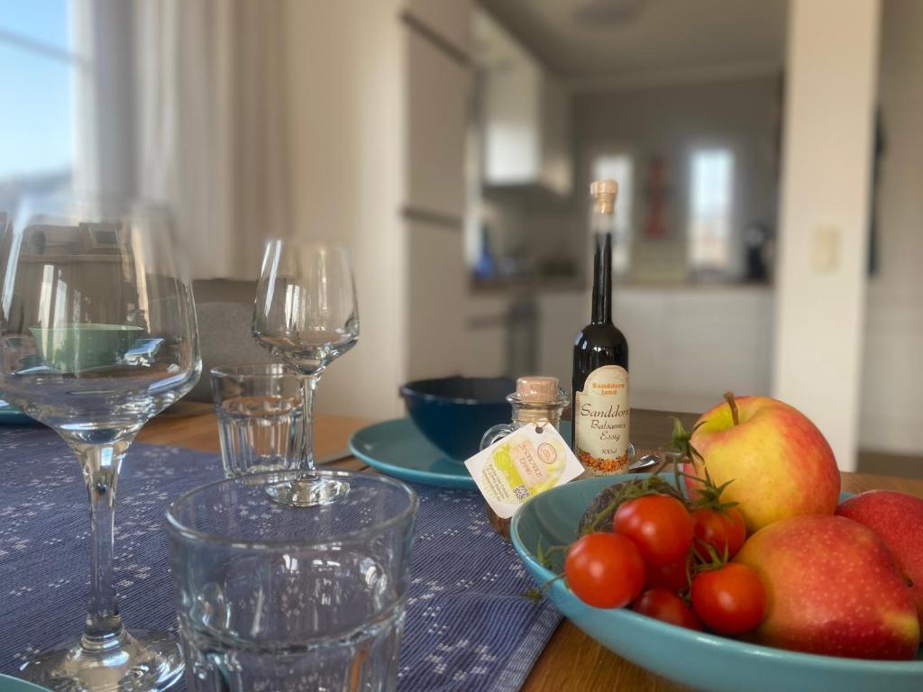 Nápoje v ubytování Hamburger Str 8 J - Wohnung "Fiete"