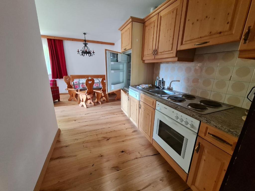 Kuhinja oz. manjša kuhinja v nastanitvi Haus Oswaldi by Globalimmoservice