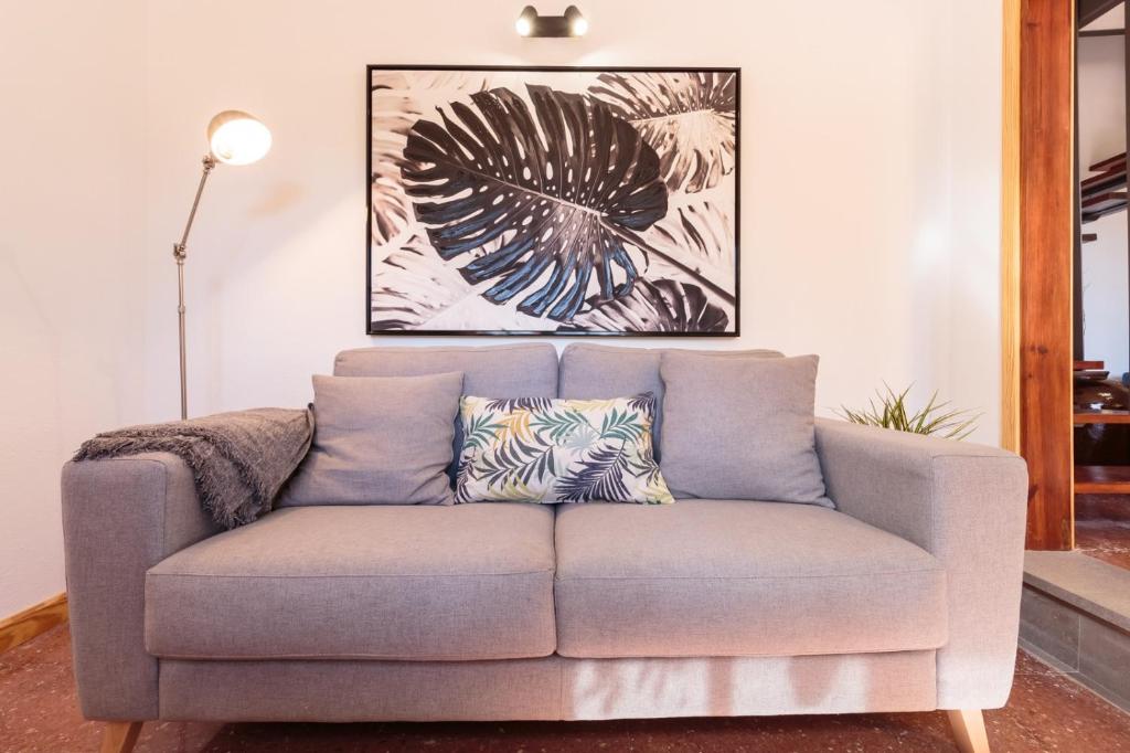 Posezení v ubytování Casa del Mejicano