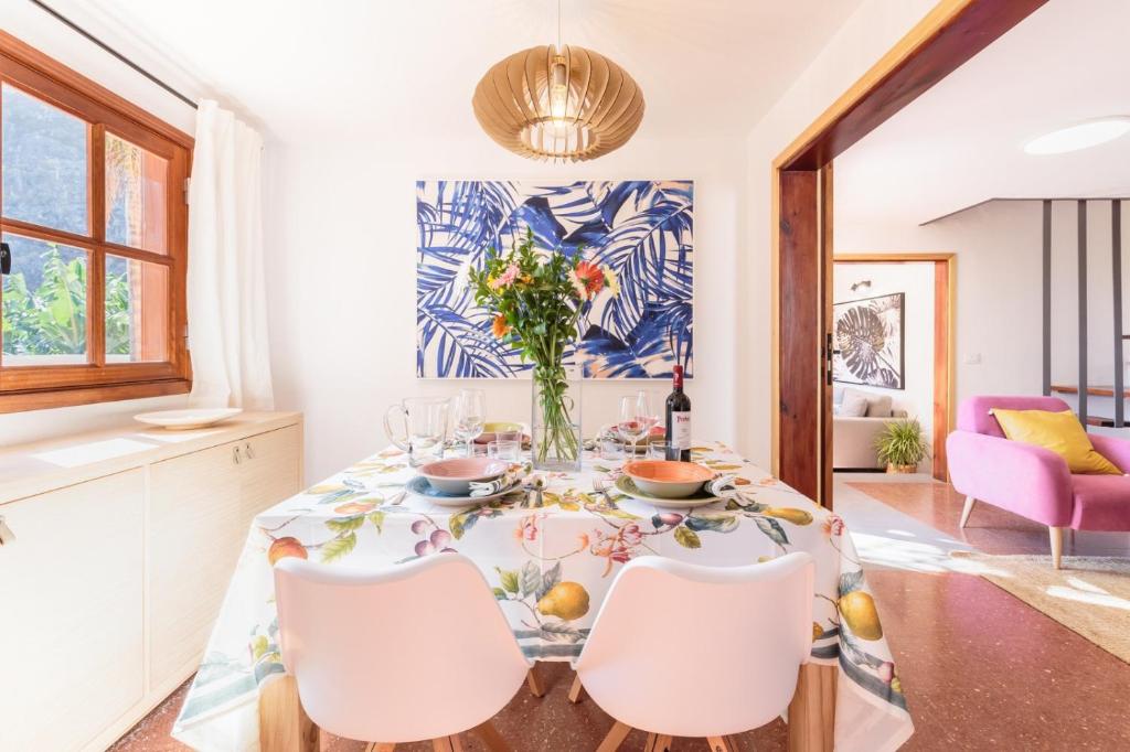 Posezení v ubytování Casa del Mejicano