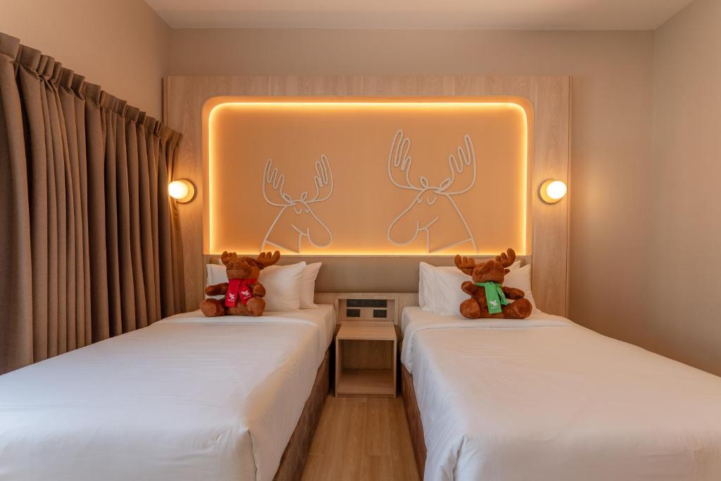 Moose EASY Hotel - Chambre Lits Jumeaux Supérieure