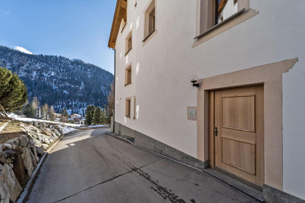 Nespecifikovaný výhled na hory nebo výhled na hory při pohledu z apartmánu