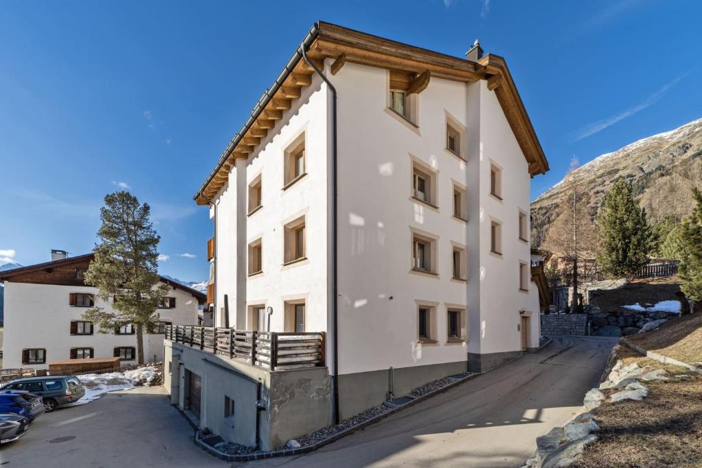 Nespecifikovaný výhled na hory nebo výhled na hory při pohledu z apartmánu