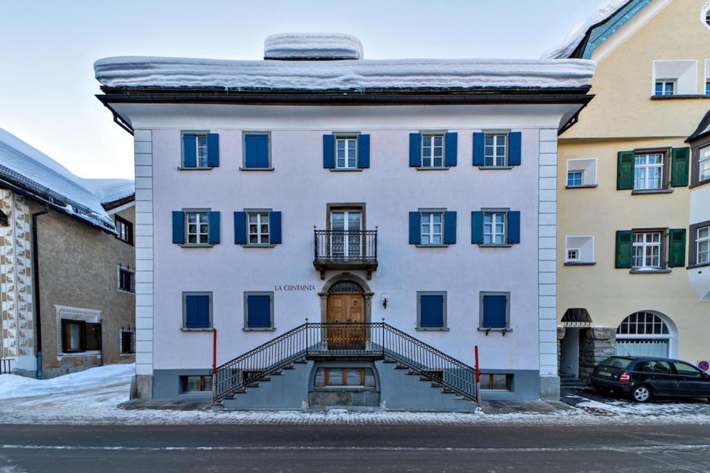 Budova, kde se apartmán nachází