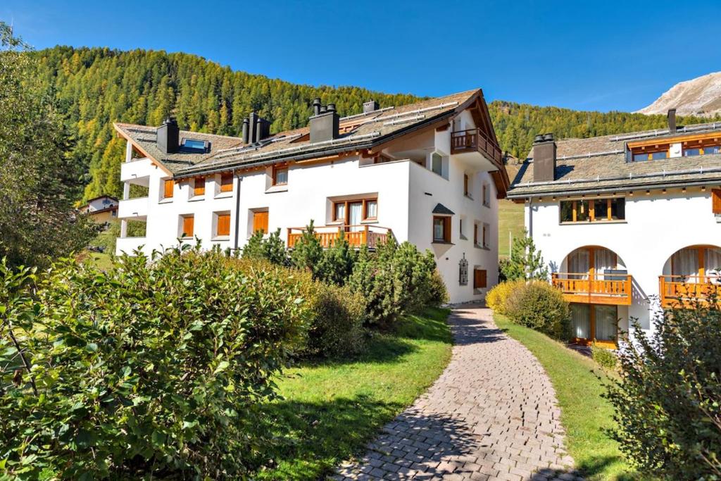 Nespecifikovaný výhled na hory nebo výhled na hory při pohledu z apartmánu