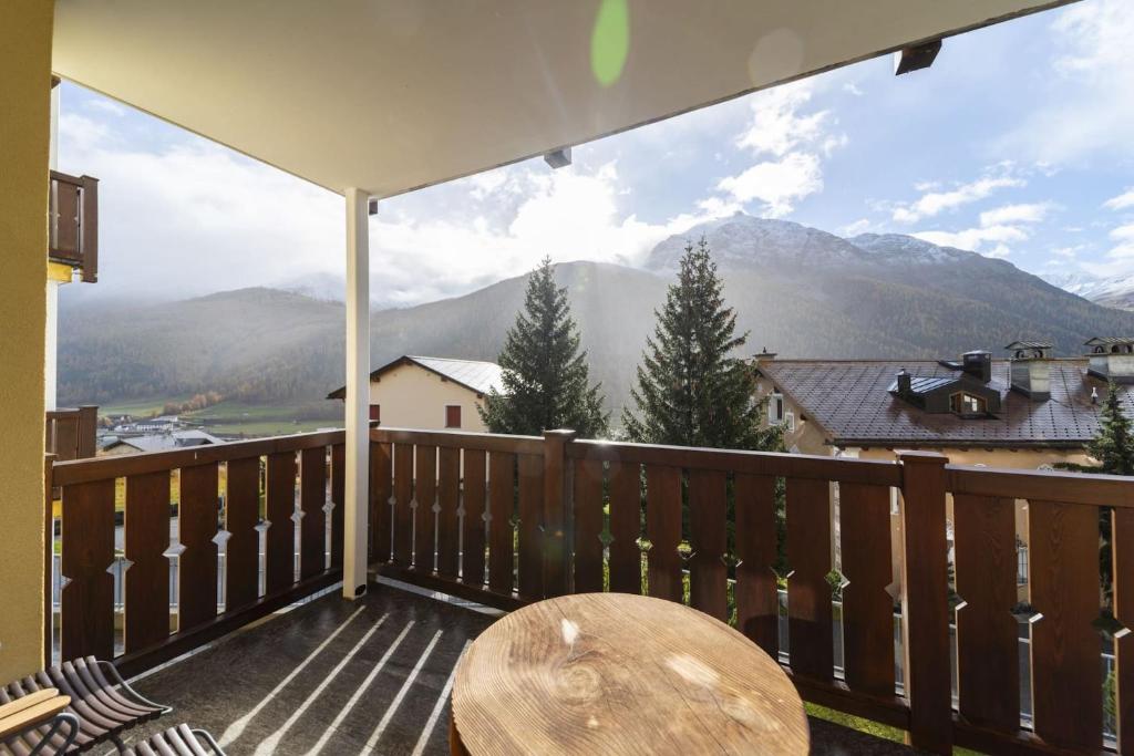 Nespecifikovaný výhled na hory nebo výhled na hory při pohledu z apartmánu