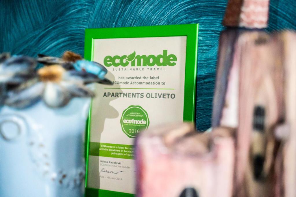a close up of a box of argento products at Apartments Oliveto - Calming Sea View in Medulin