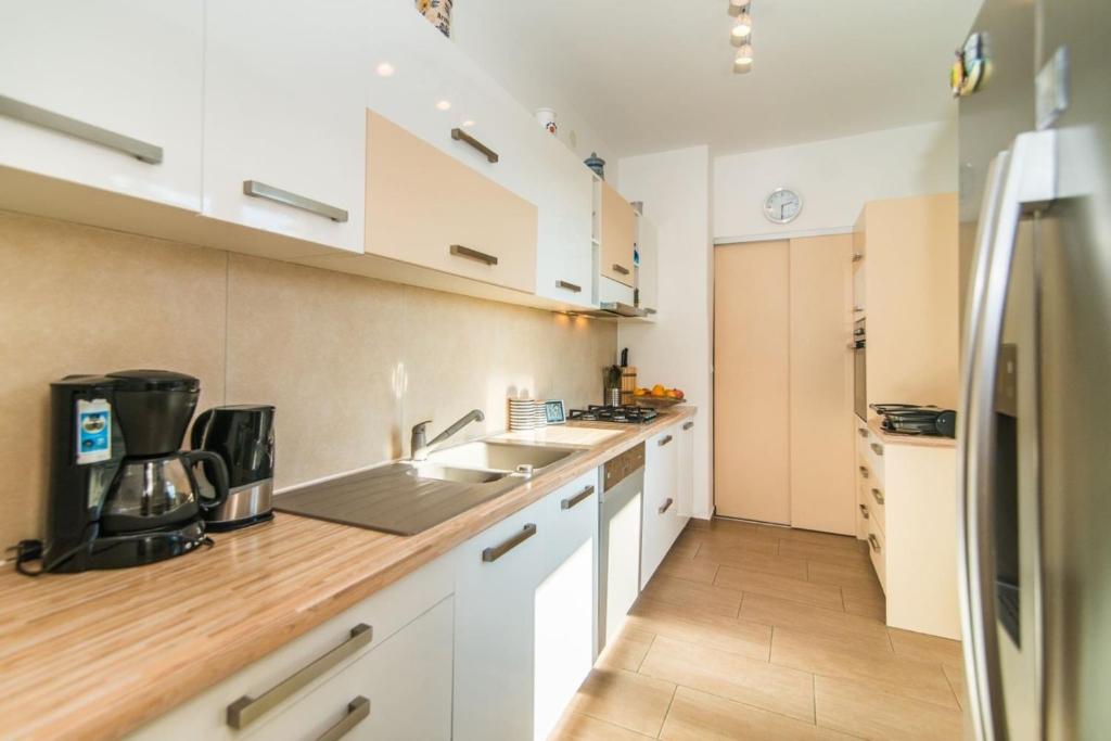 Kuchyň nebo kuchyňský kout v ubytování Villa Amalija - Apartment Amy
