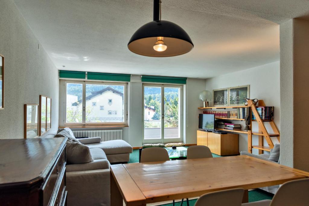 Kuchyň nebo kuchyňský kout v ubytování Silva House - Champfèr