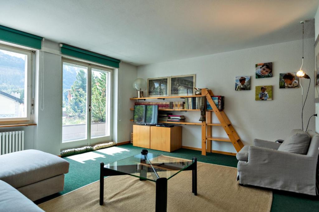 Posezení v ubytování Silva House - Champfèr