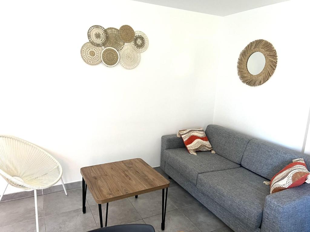 Posedenie v ubytovaní Résidence hôtelière les hameaux de saint cyprien appartement 35 M2 1 chambre