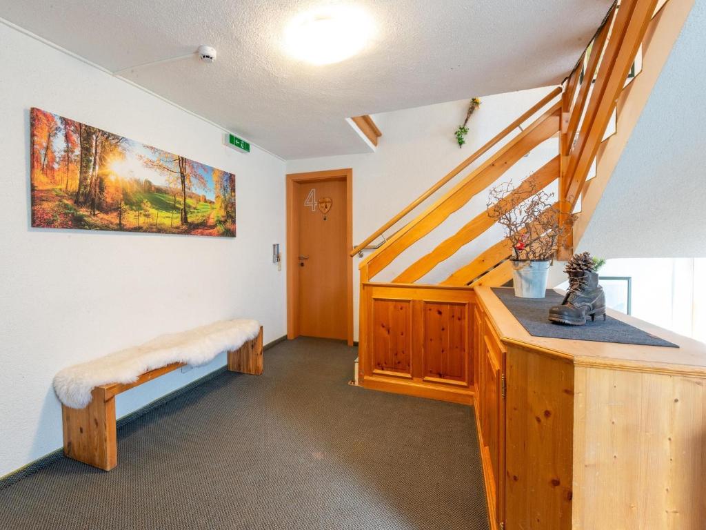 Postel nebo postele na pokoji v ubytování Magnificent flat with panoramic views