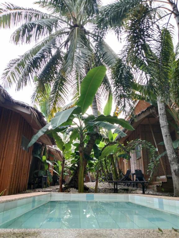 Bazén v ubytování Ecostay Panglao Resort Hotel nebo v jeho okolí