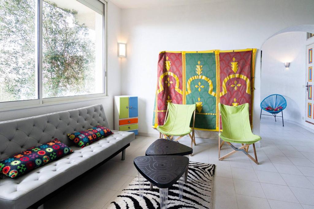 Posedenie v ubytovaní Villa Alco en Roses con vistas preciosas del mar AV-68