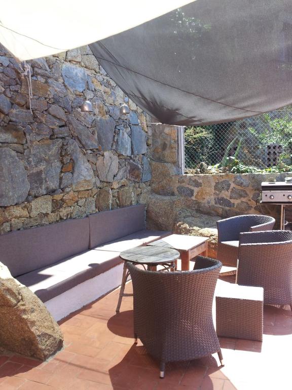 Posedenie v ubytovaní Villa Alco en Roses con vistas preciosas del mar AV-68
