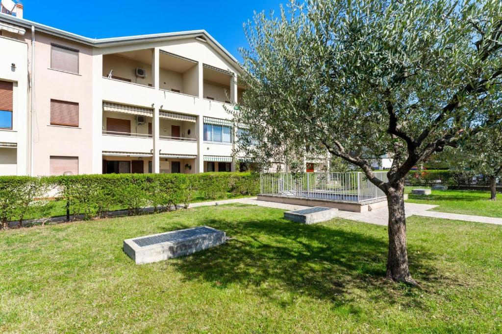 Vonkajšia záhrada v ubytovaní La Maison