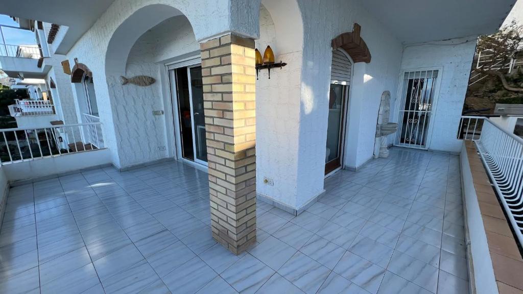 Balkón alebo terasa v ubytovaní Apartamento Casa Linda con vistas espectaculares AV-40