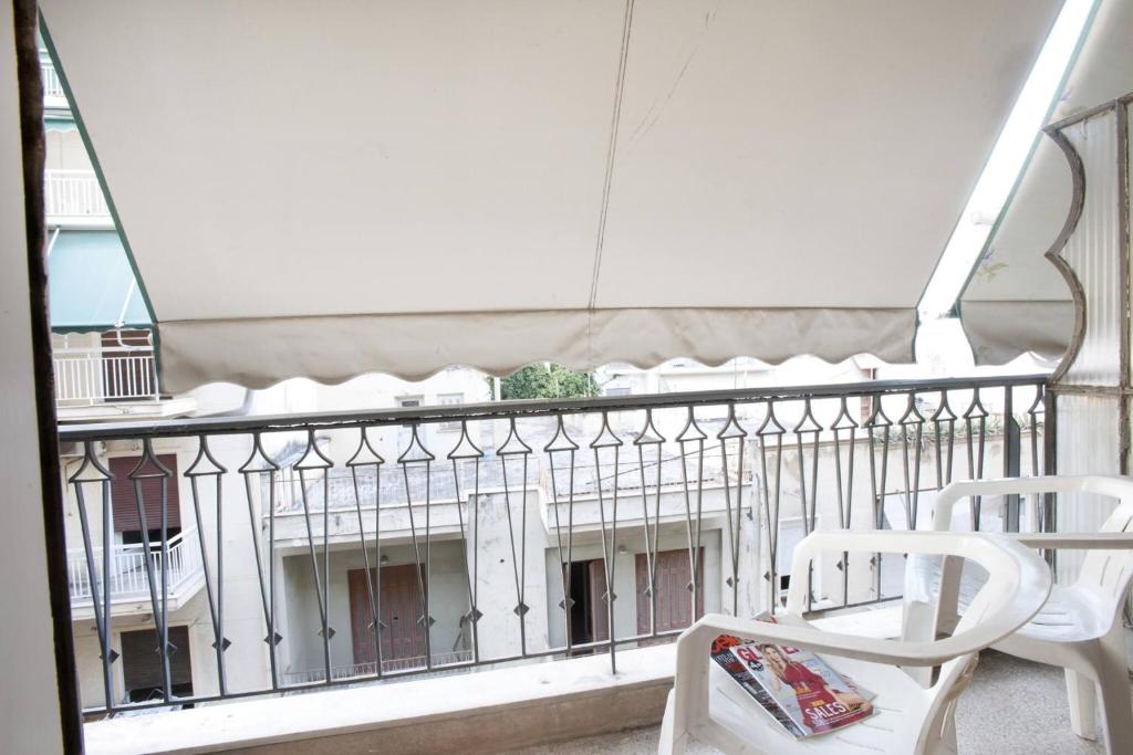 Balkón alebo terasa v ubytovaní Studio next to Agios Nikolaos Church