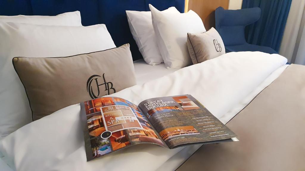 Postel nebo postele na pokoji v ubytování Hotel Bucura