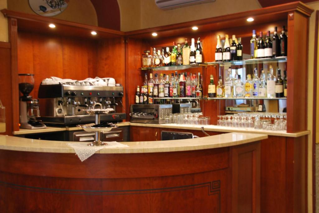 The lounge or bar area at Appartamenti Valdocco
