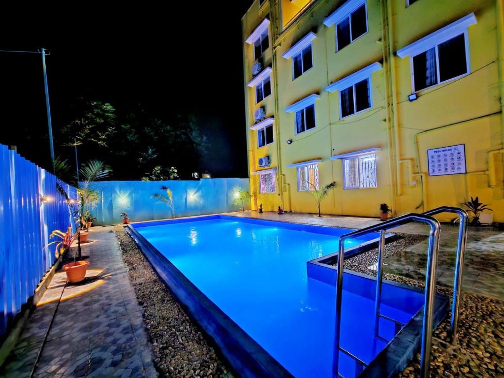 Bazén v ubytování Seaside Escape Villa With Swimming Pool nebo v jeho okolí