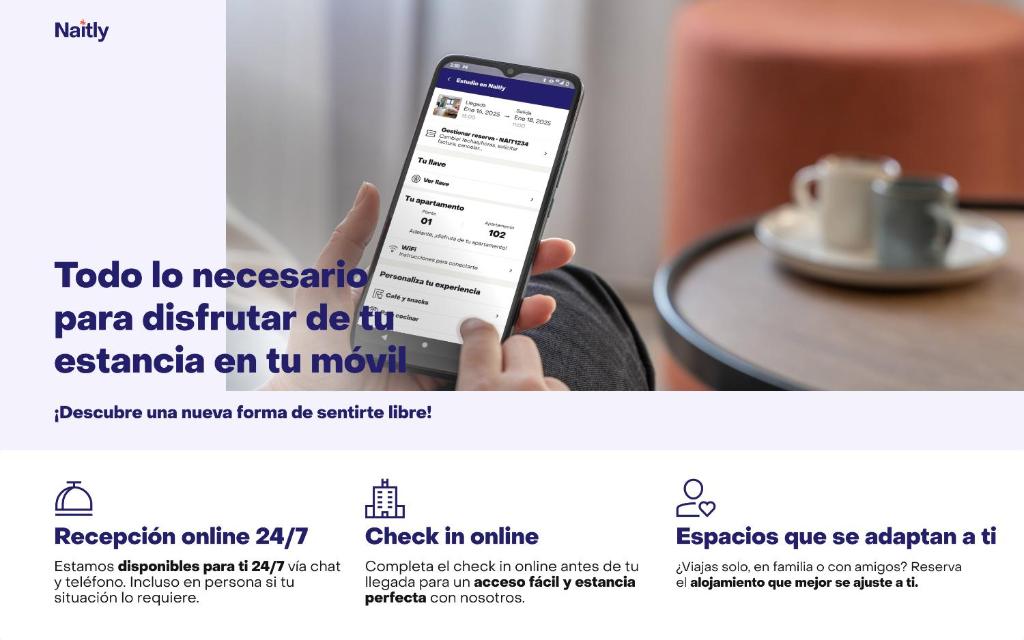 Naitly Barcelona Poblenou - Resim 24