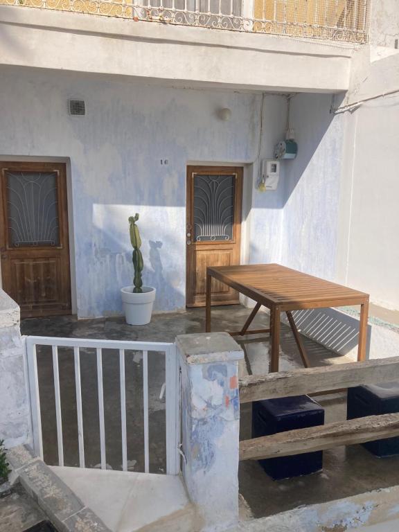 Balkón nebo terasa v ubytování Syros Art House