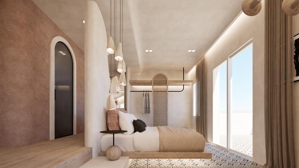 Postel nebo postele na pokoji v ubytování Atlantic Island Suites